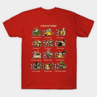 12 Days of Catmas T-Shirt